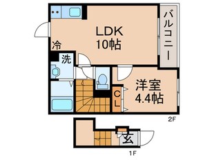 カレント六笠の物件間取画像